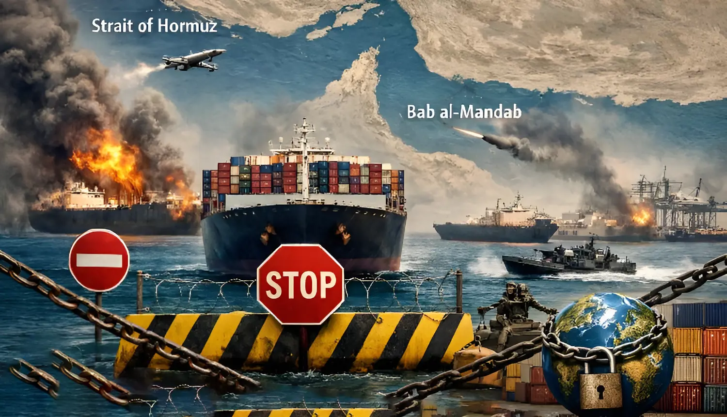 آمريڪي ناڪابندي باوجود چيني ۽ ايراني جهاز آبناءِ هرمز مان گذري ويا